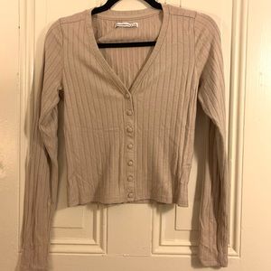 A&F Button Long Sleeve